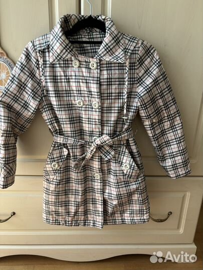 Плащ детский на рост 122-128