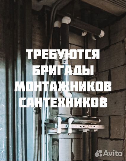 Бригада сантехников вк/ов