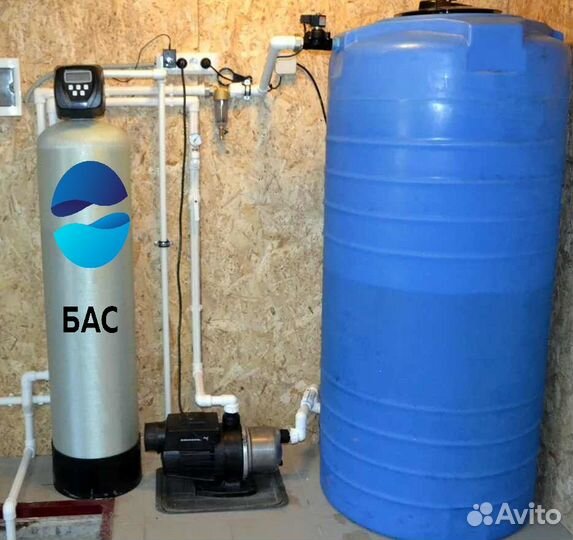 Очистка воды из скважины, обезжелезивание