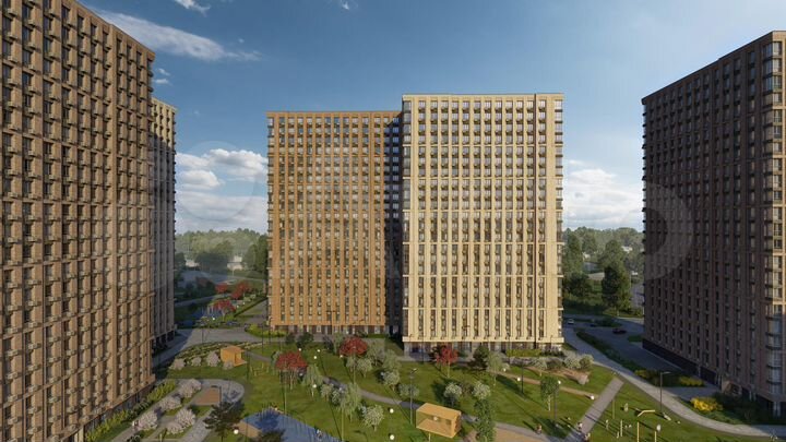 2-к. апартаменты, 55,6 м², 20/23 эт.