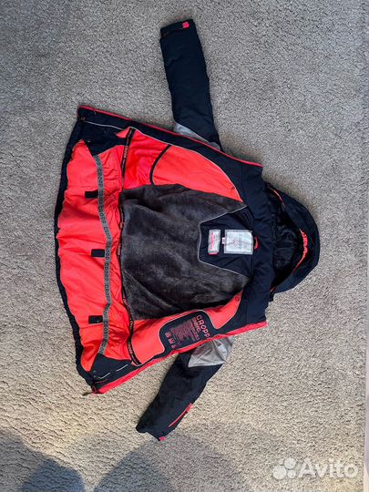 Куртка мужская зимняя спортивная салатовая