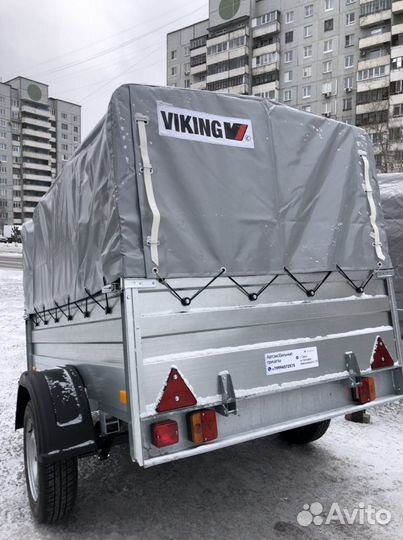 Прицеп легковой с высоким бортом