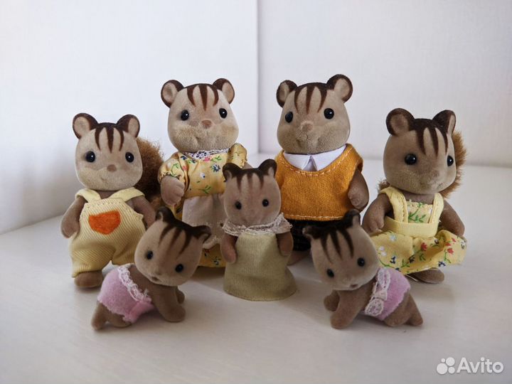 Sylvanian families коалы, поросята, хаски, олени