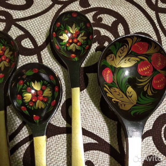 Деревянная хохлома, СССР