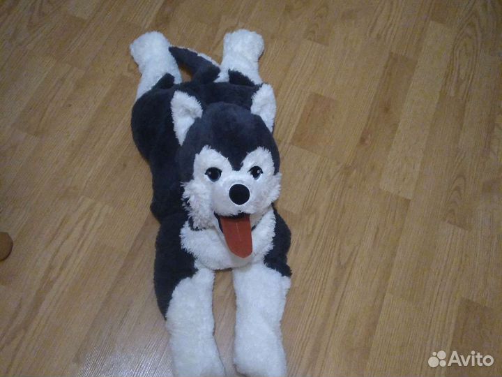 Большая мягкая игрушка Хаски из IKEA