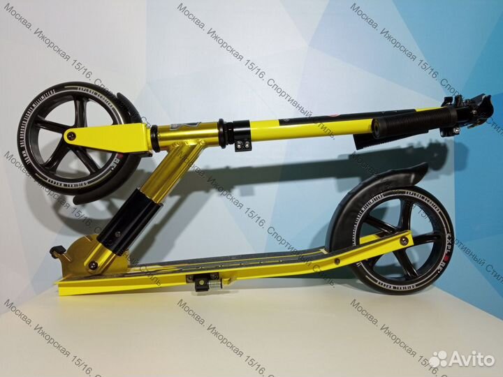 Самокат Explore Dagger 180 gold. Новый