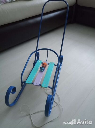 Санки для кукол