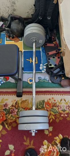 Диски (блины) для штанги, гантели разборные