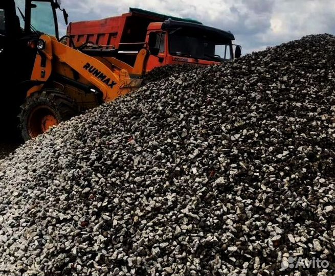 Щебень гранитный 20-40 с доставкой