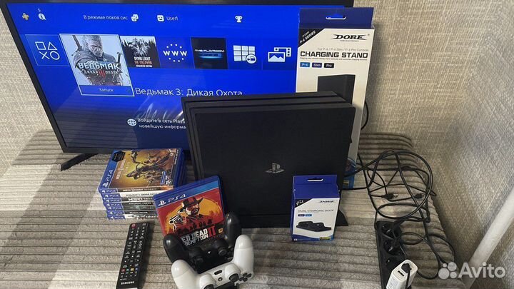 Приставка Sony ps4 pro 1tb