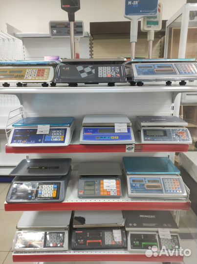 Весы торговые Mer Марго настольные и напольные