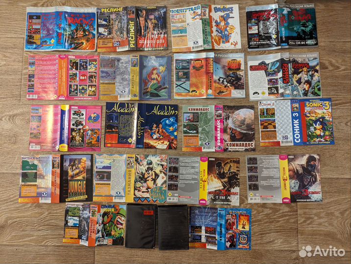 Обложки sega+корпусы sega