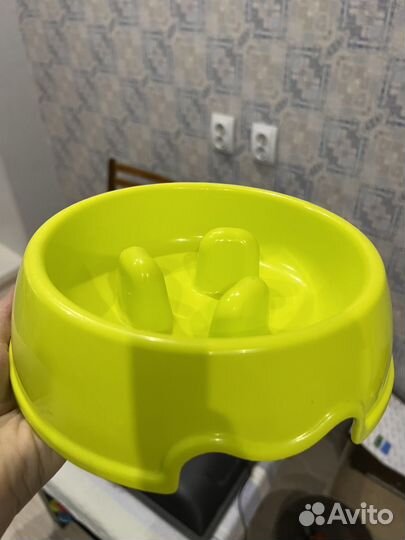 Миска для медленного кормления животных