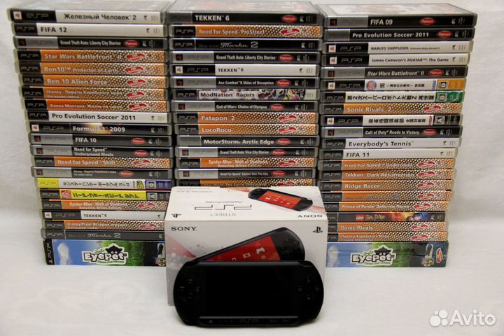 Sony PSP Street, Прошита, Много Игр, 64GB