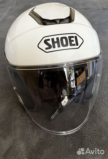 Мотоциклетный шлем Shoei j-cruise 1 с гарнитурой