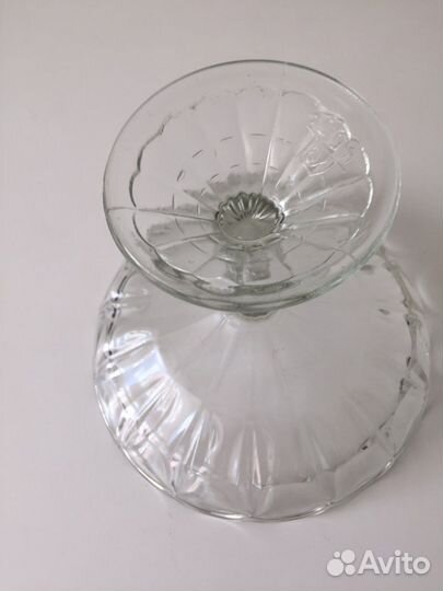 Ваза (конфетница) на ножке СССР