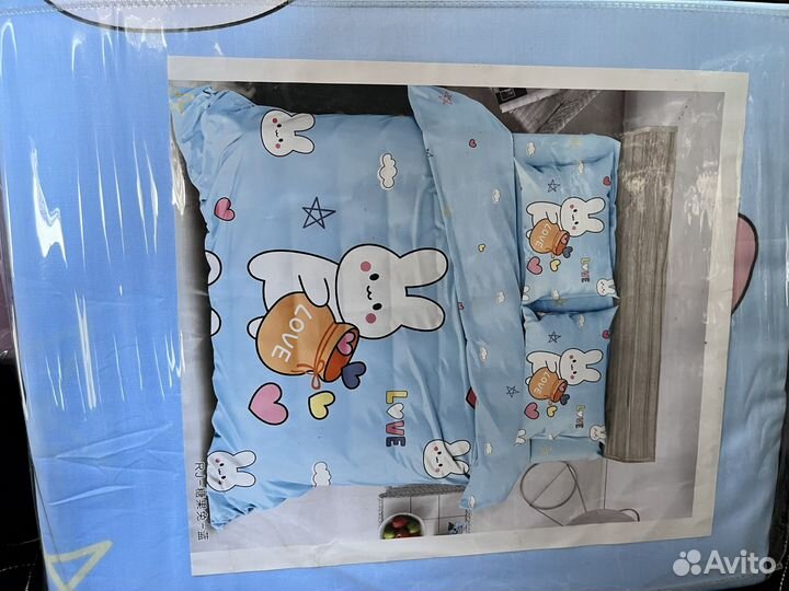 Детское постельное белье новое
