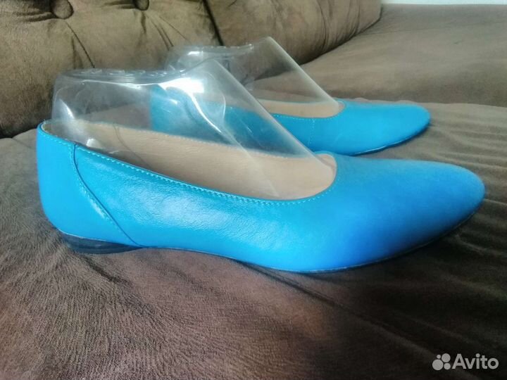 Балетки натуральная кожа 37 новые