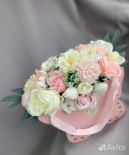 Цветы из мыла