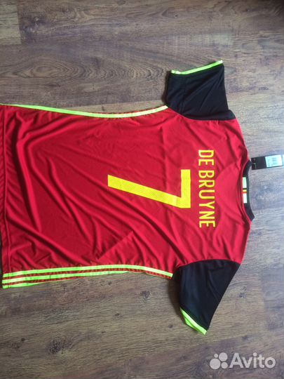 Футболка Бельгия #7 де Брюйне XL