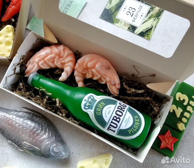 Подарки из мыла ручной работы