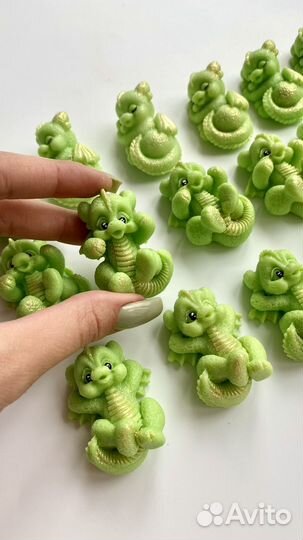 Дракончики (дракон, мыло ручной работы)