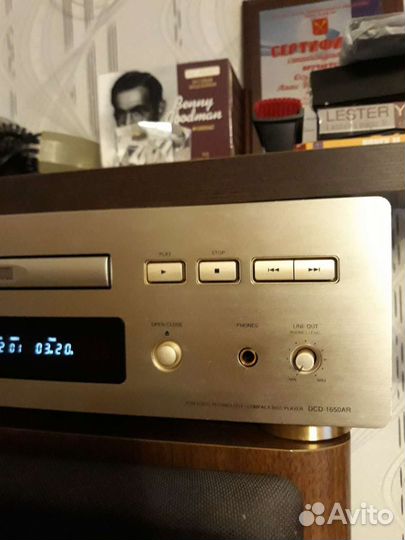 Cd проигрователь denon DCD-1650AR