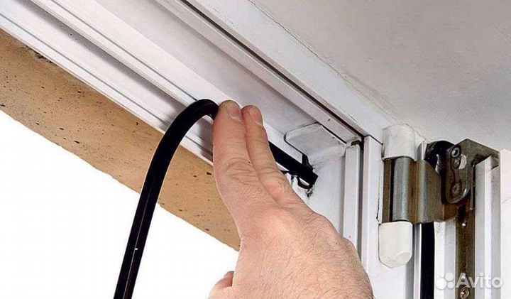 Замена уплотнительных резинок на окнах