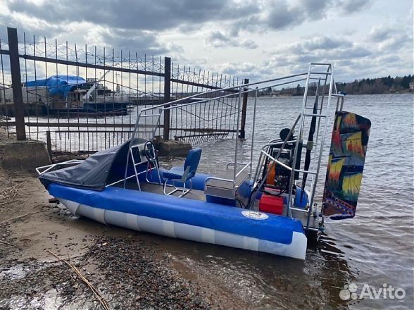 Аэролодка Бриз 370 защитная чешуя 3 мм