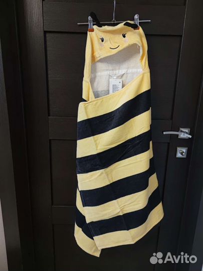 Детское полотенце с с капюшоном Пчёлка H&M