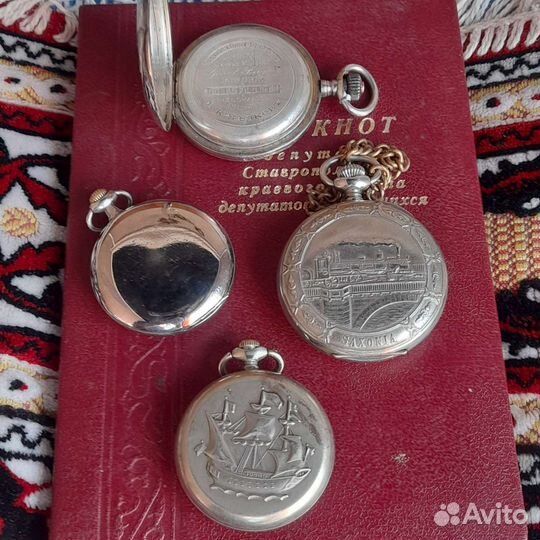 Часы карманные.серебро -84 пробы