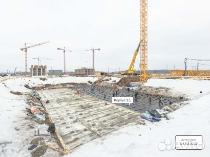Ход строительства ЖК «Прибрежный Парк» 1 квартал 2022