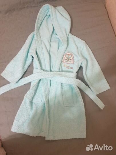 Халат банный детский на 6 - 7 лет