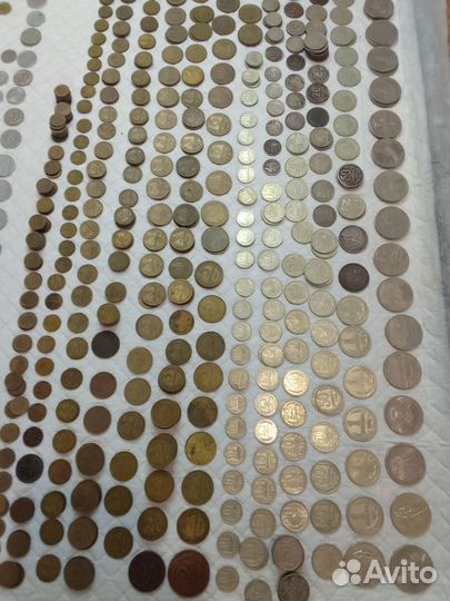 Монеты серебрянные царские СССР