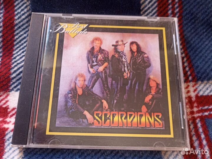 CD Scorpions Best Ballads Лучшие хиты