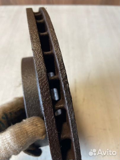 Тормозной диск передний Mitsubishi Outlander CU