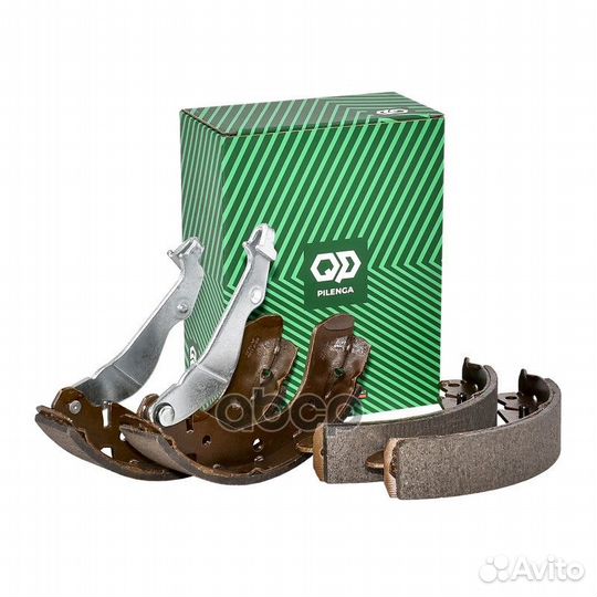 Колодки тормозные барабанные chevrolet Aveo (05)