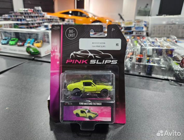 2023 jada toys 1:64 pink slips lime green black st