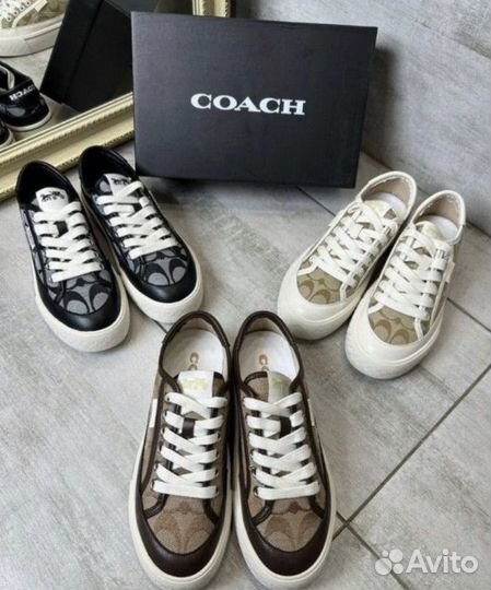 Кеды женские coach