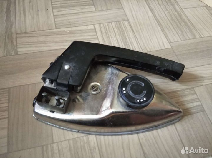 Дорожный утюг СССР со складной ручкой