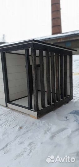 Будка для собаки утепленная