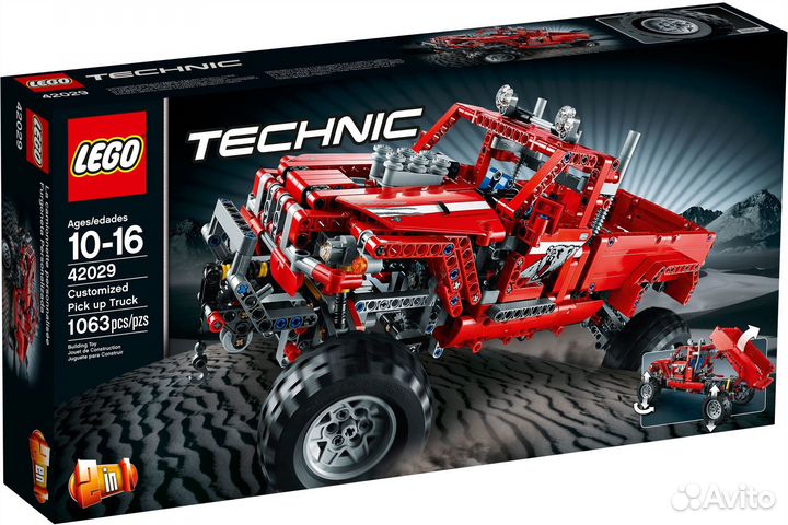 Конструктор lego Technic 42029 Тюнингованный пикап