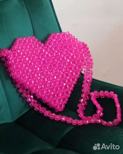 Сумка женская из бусин