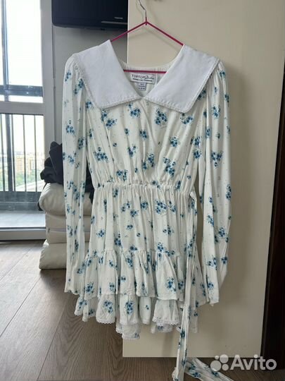 Платье toptop с воротником