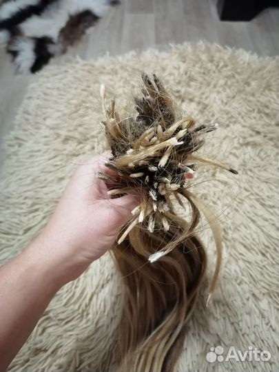 Волосы натуральные бу от 35 до 45 см