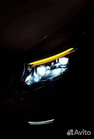 Фары W447 LED lights Mercedes Benz V-Class Vito