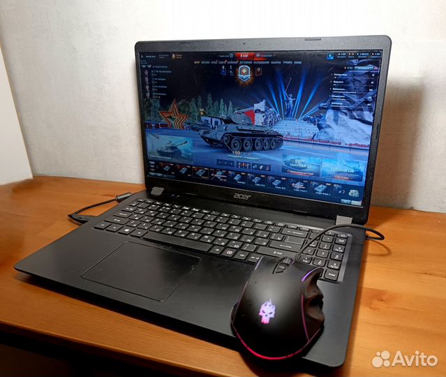 Шустрый Acer на Ryzen 3 8gb SSD