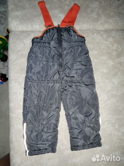 Зимние штаны для мальчика 92