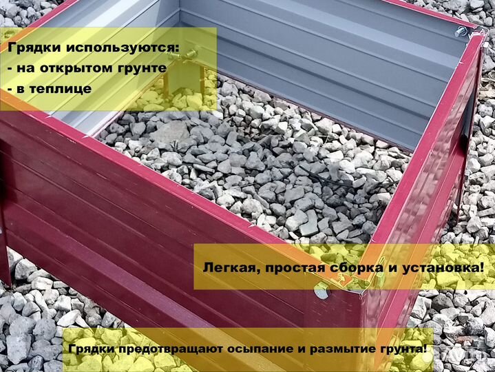 Грядки оцинкованные