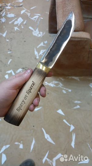 Нож кованый из х12мф